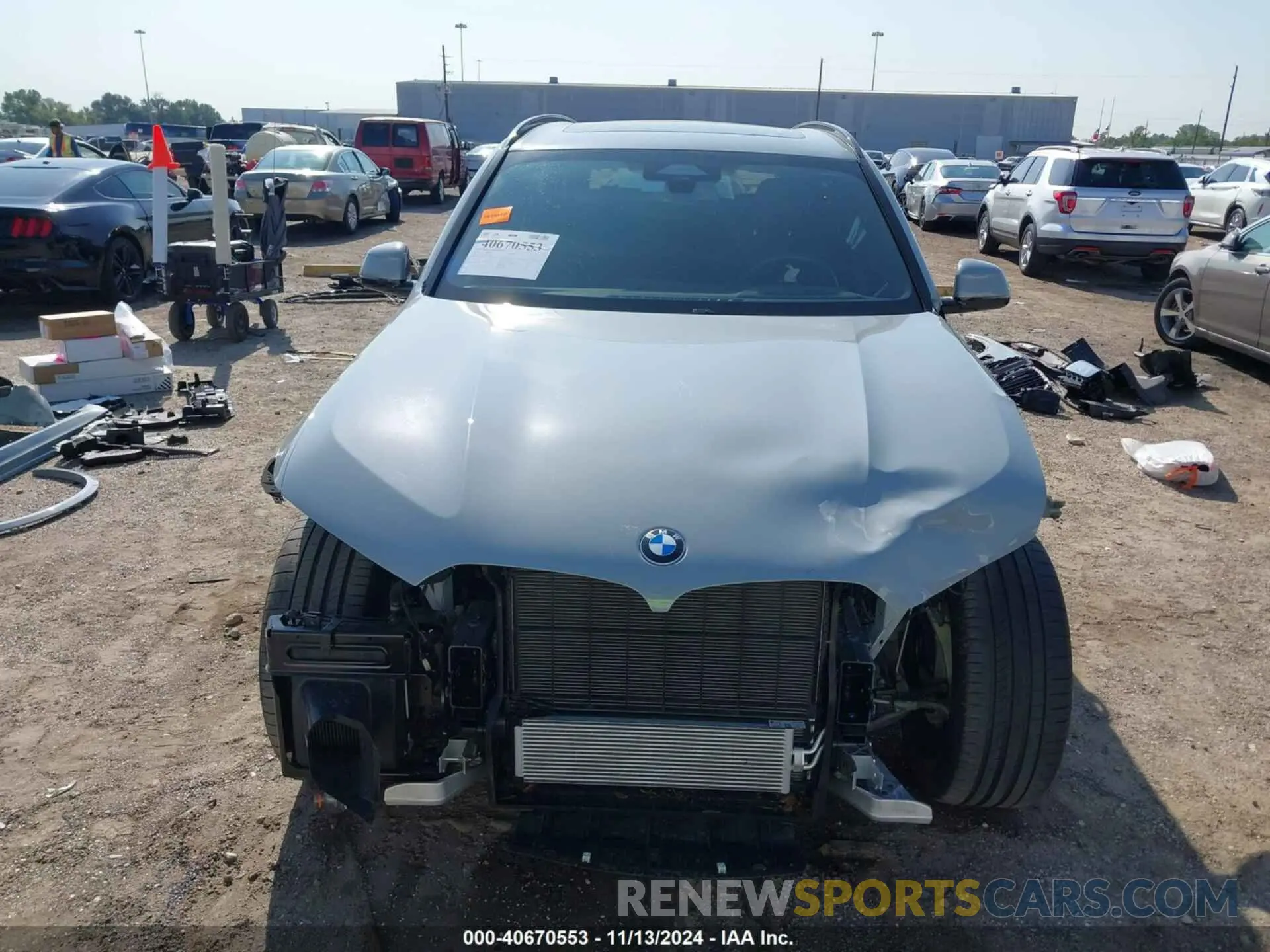 13 Photograph of a damaged car 5UX13EU08R9V44806 BMW X5 2024