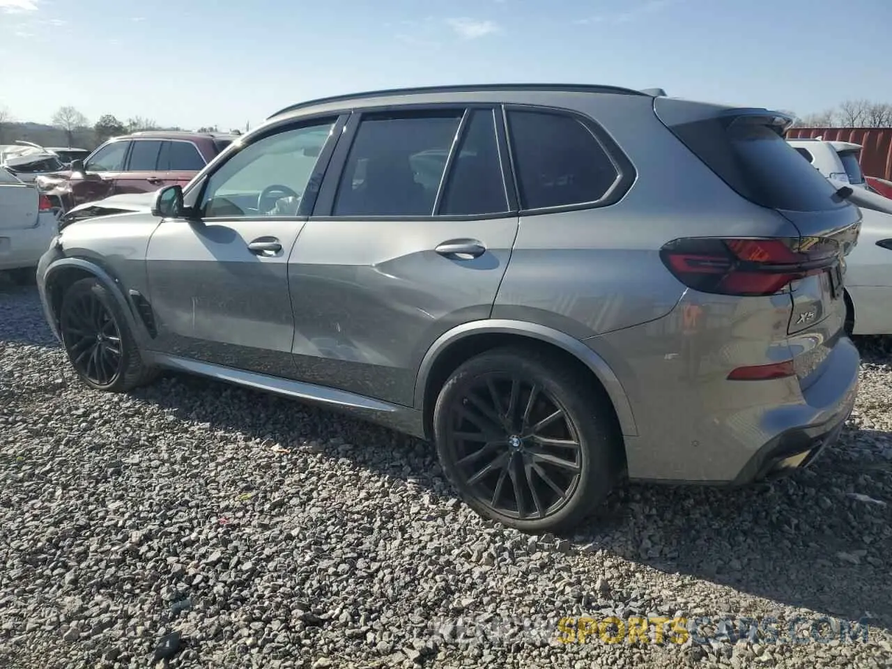 2 Photograph of a damaged car 5UX13EU09R9T72995 BMW X5 2024