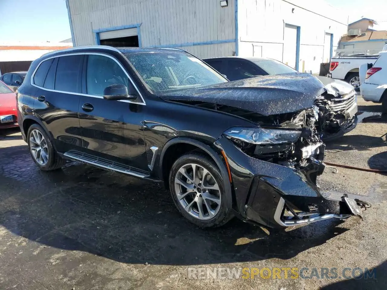 4 Photograph of a damaged car 5UX13EU0XR9V47433 BMW X5 2024