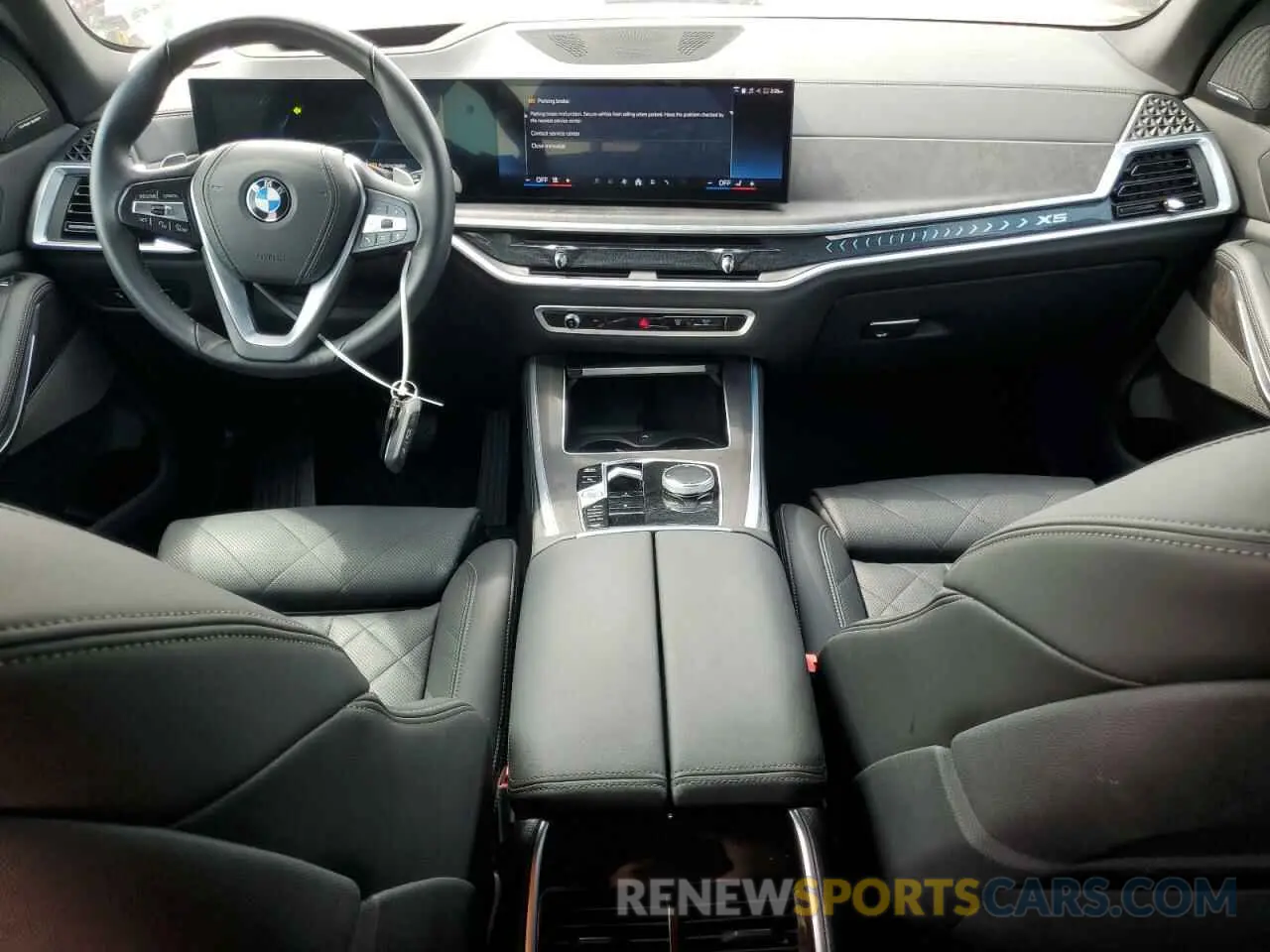 8 Photograph of a damaged car 5UX23EU01R9U04083 BMW X5 2024