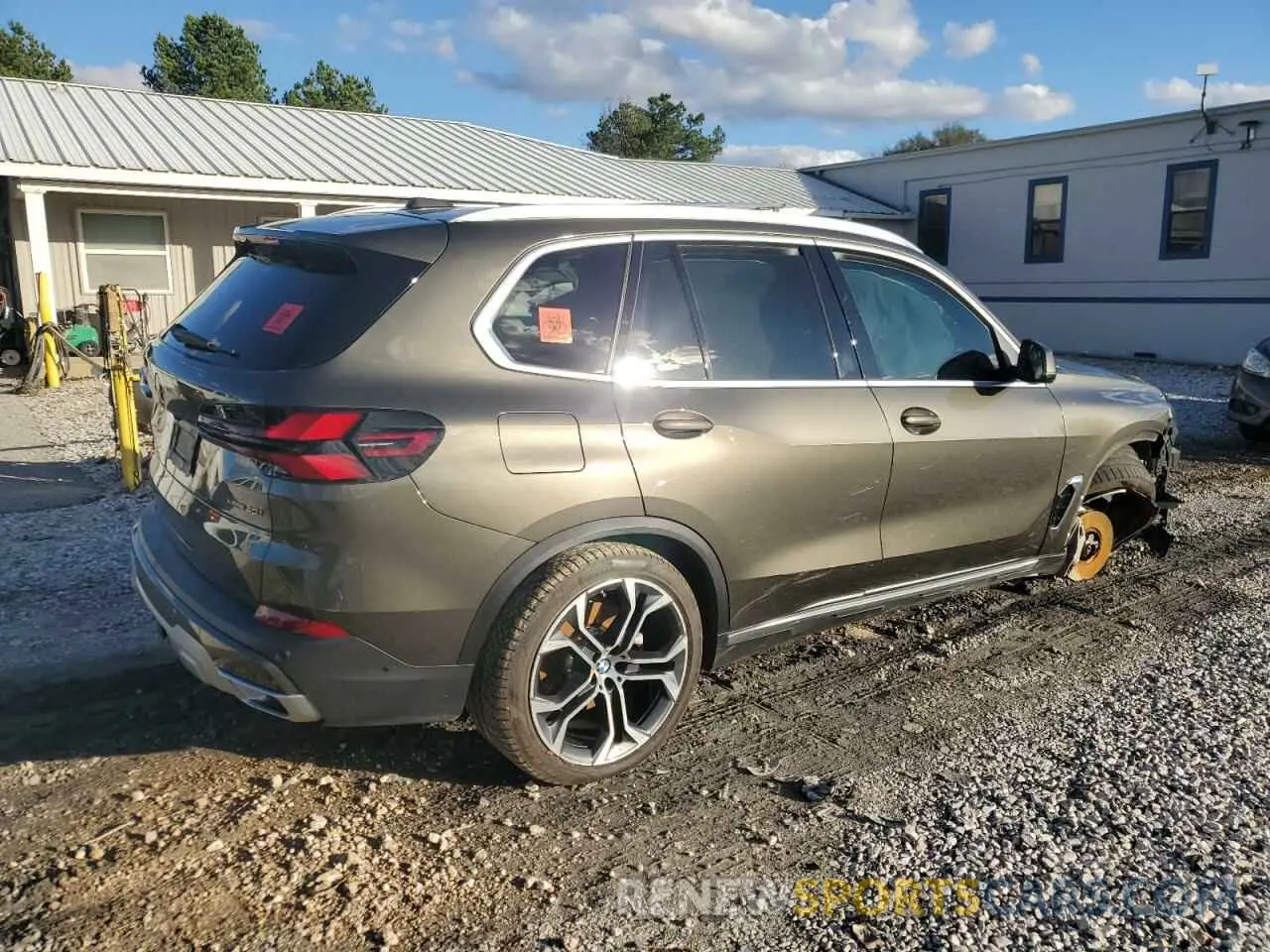 3 Photograph of a damaged car 5UX23EU01R9U51288 BMW X5 2024