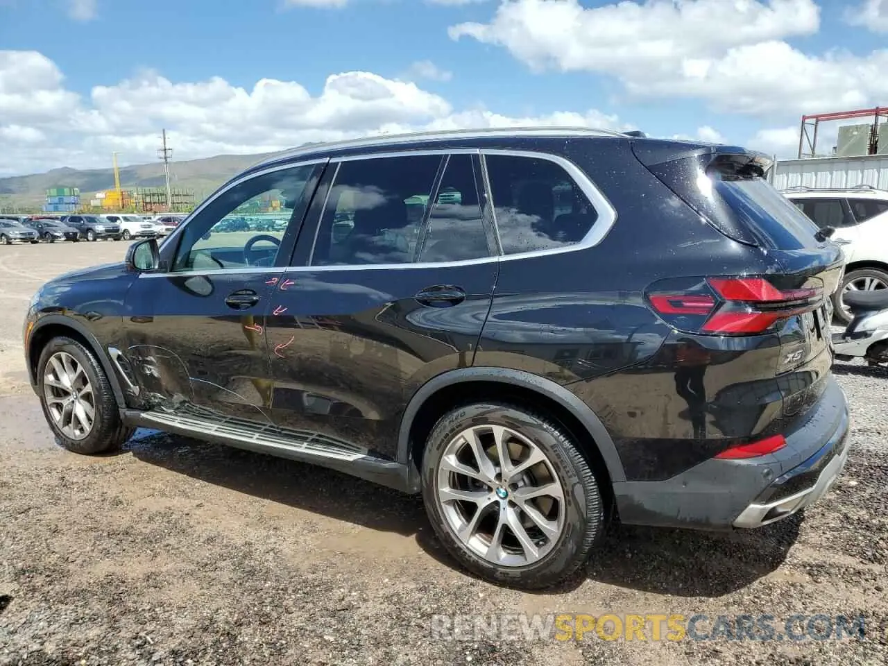 2 Photograph of a damaged car 5UX23EU03R9T70325 BMW X5 2024
