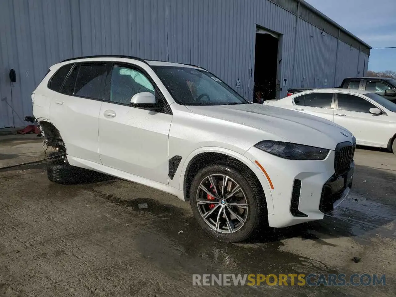 4 Photograph of a damaged car 5UX23EU05R9U48829 BMW X5 2024