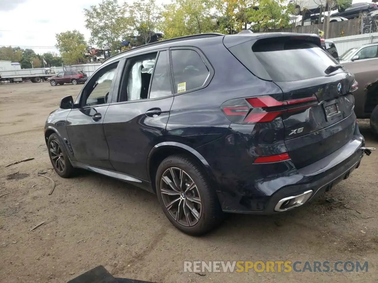 2 Photograph of a damaged car 5UX23EU05R9W00432 BMW X5 2024