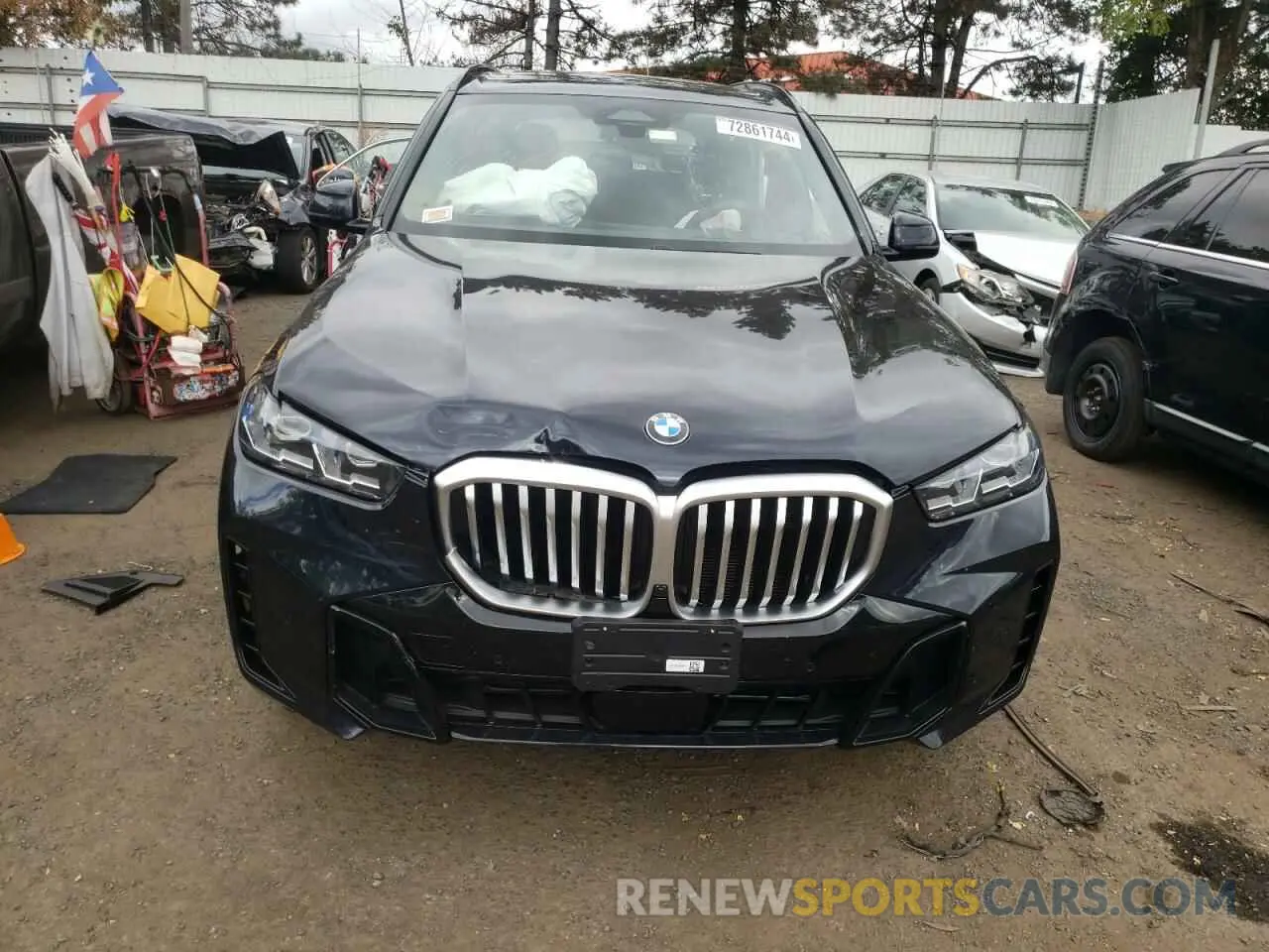 5 Photograph of a damaged car 5UX23EU05R9W00432 BMW X5 2024