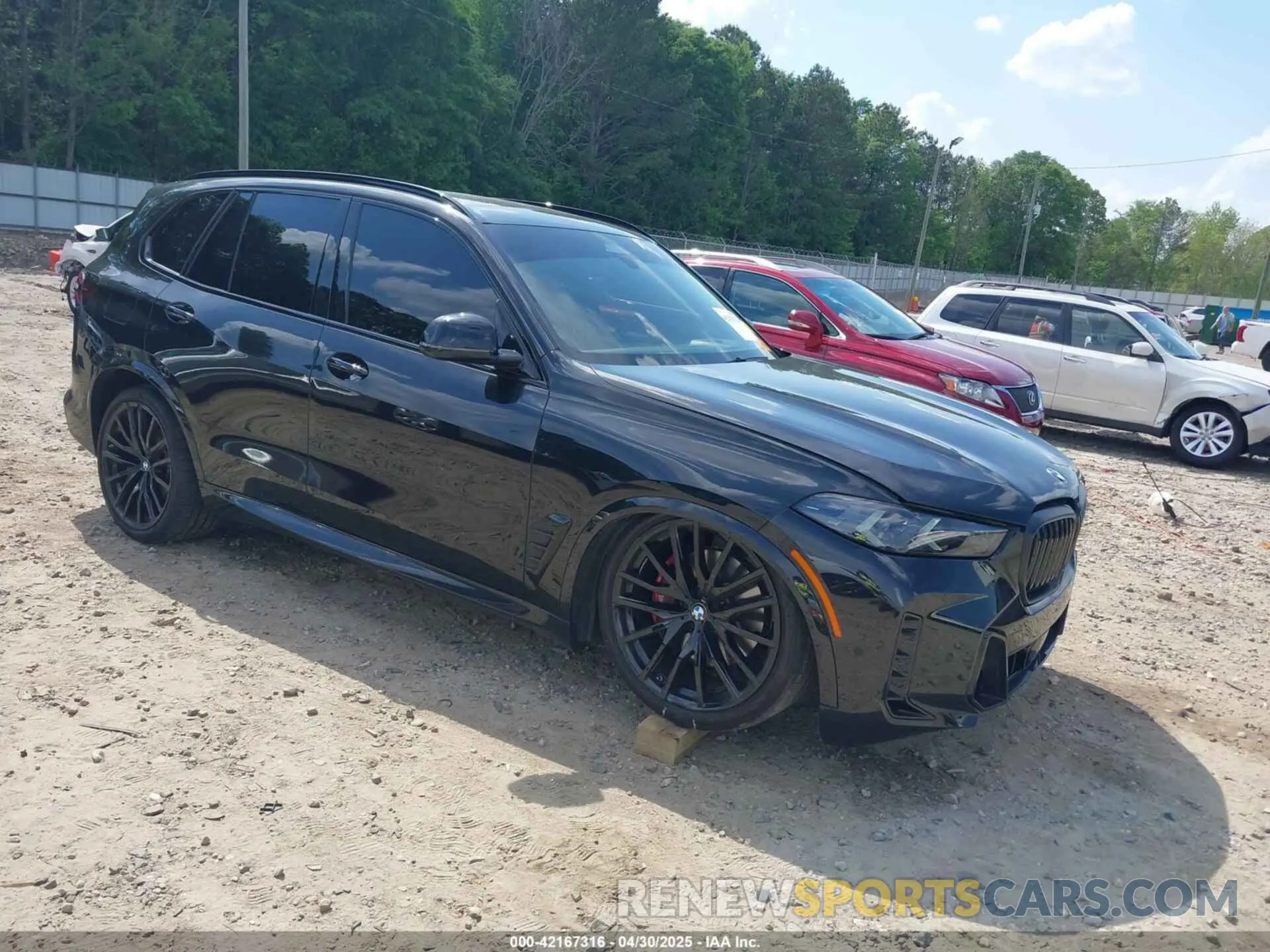 1 Photograph of a damaged car 5UX23EU06R9T86258 BMW X5 2024