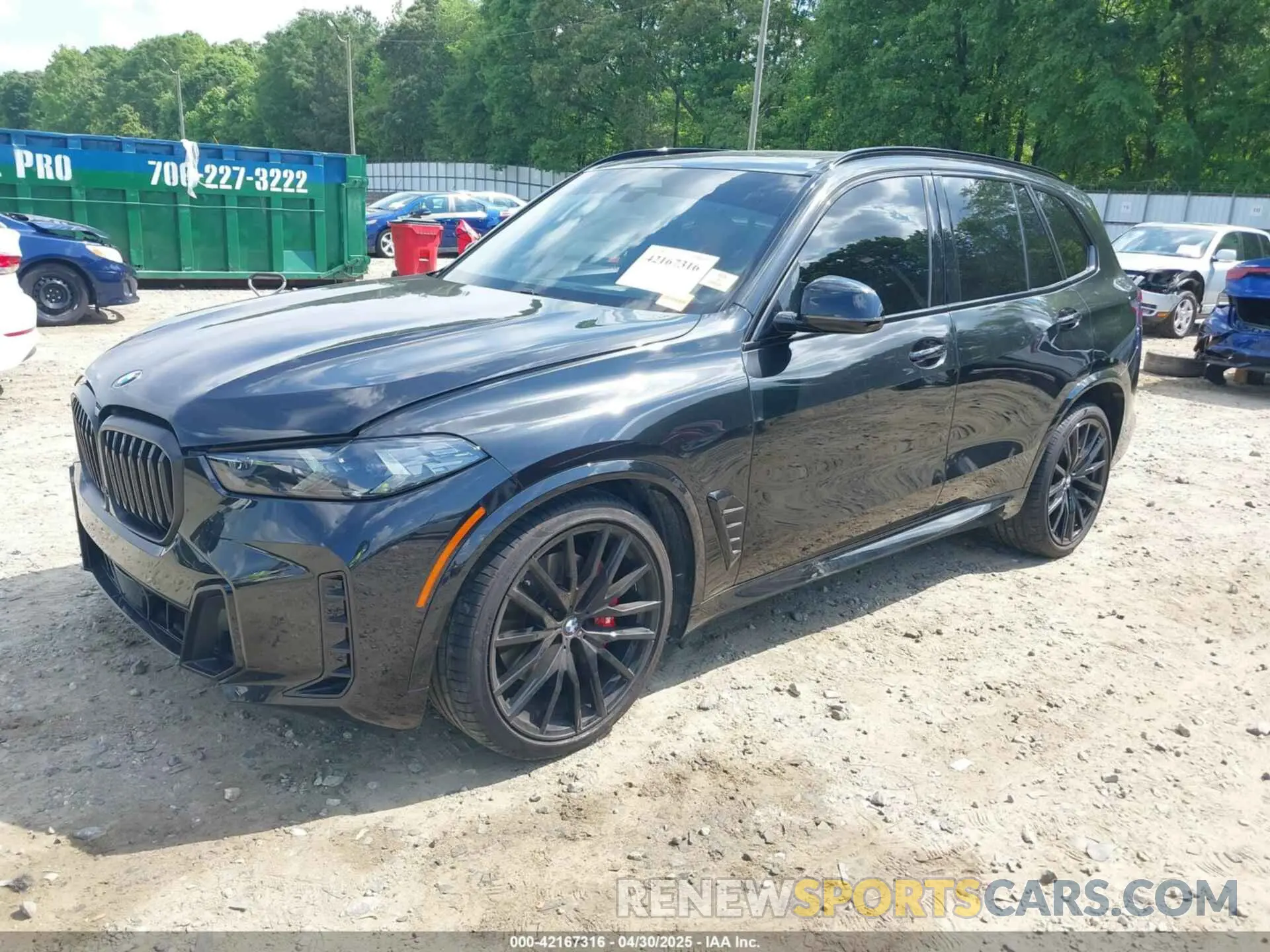 2 Photograph of a damaged car 5UX23EU06R9T86258 BMW X5 2024