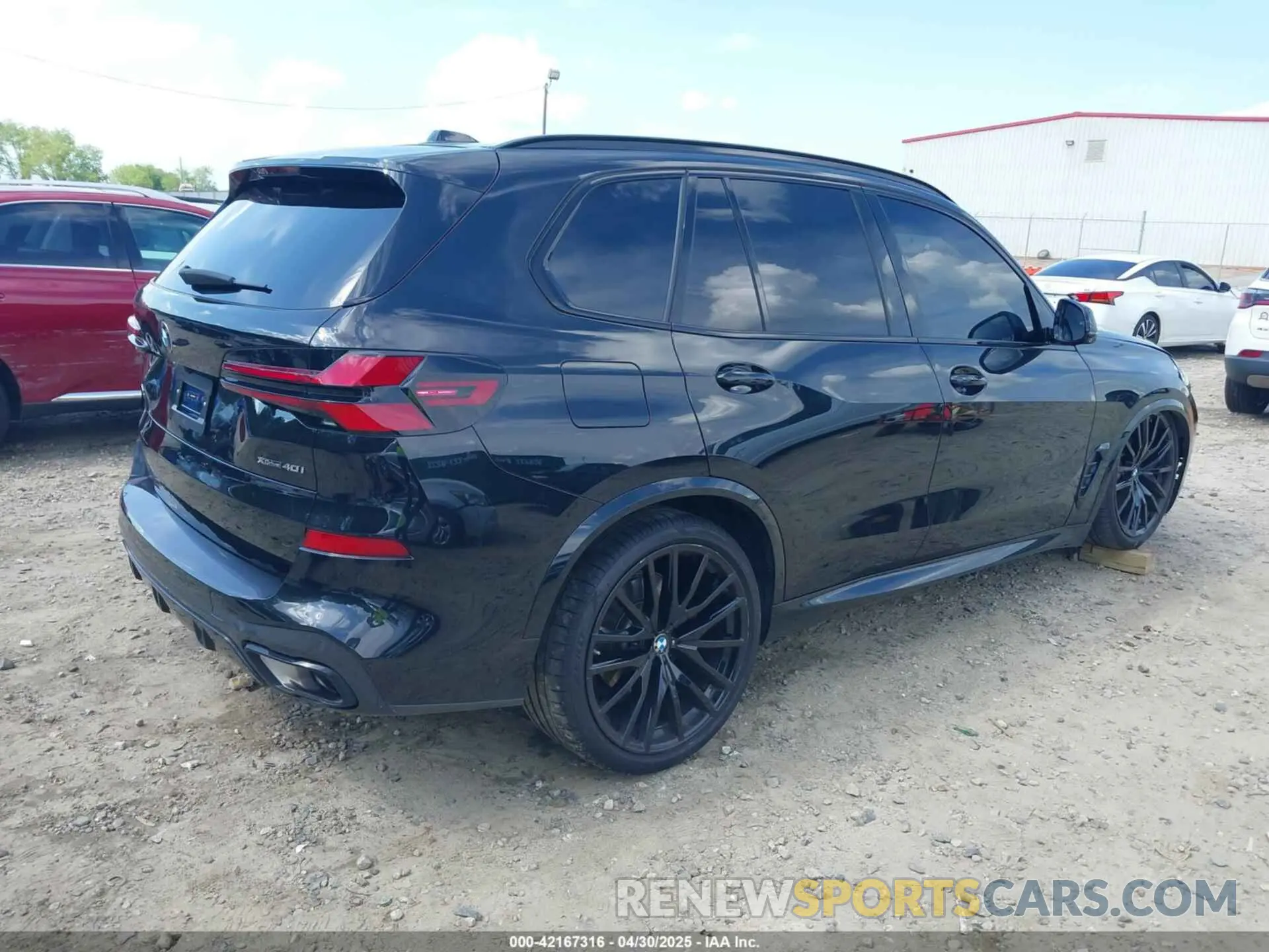 4 Photograph of a damaged car 5UX23EU06R9T86258 BMW X5 2024
