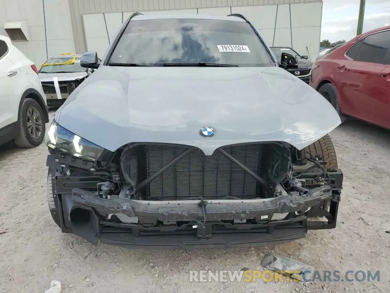 5 Photograph of a damaged car 5UX23EU09R9S54689 BMW X5 2024
