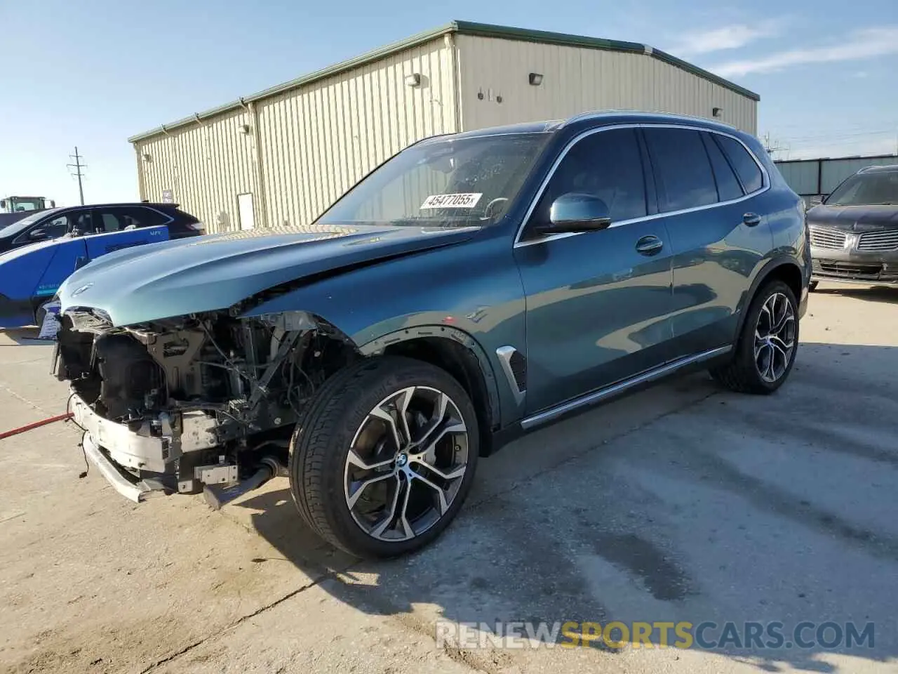 1 Photograph of a damaged car 5UX23EU09R9V13732 BMW X5 2024