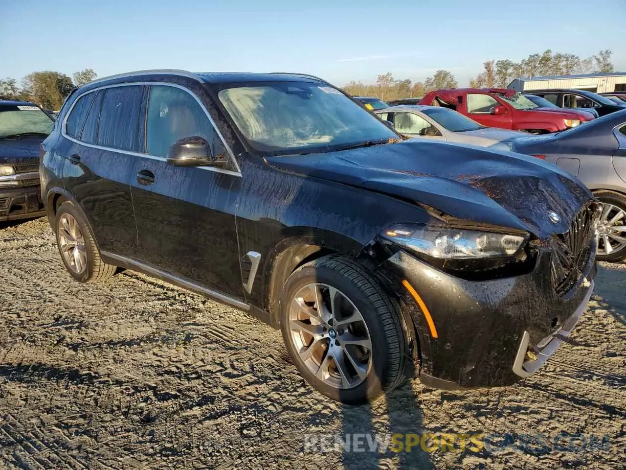 4 Photograph of a damaged car 5UX23EU0XR9U16278 BMW X5 2024