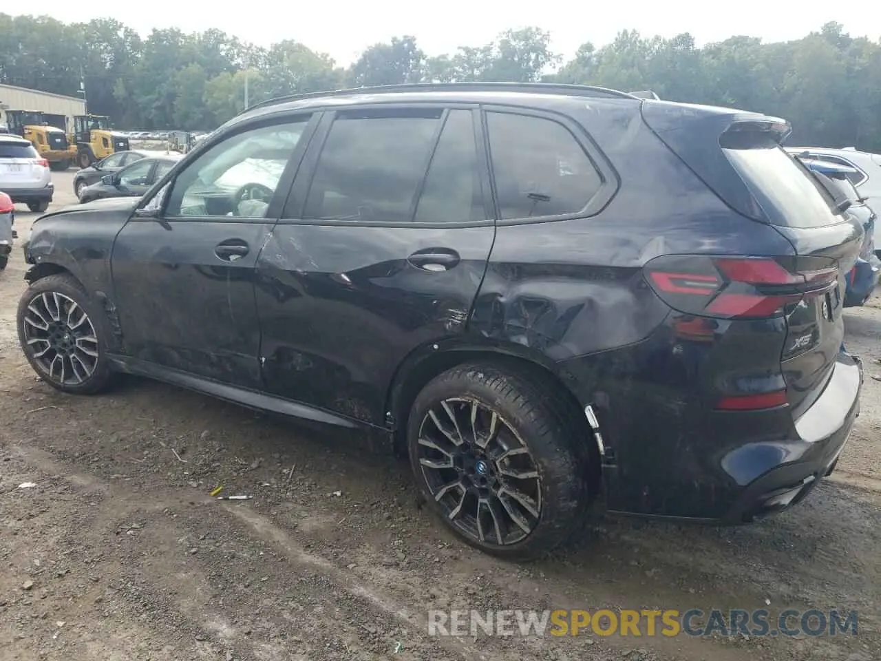 2 Photograph of a damaged car 5UX43EU05R9T10068 BMW X5 2024