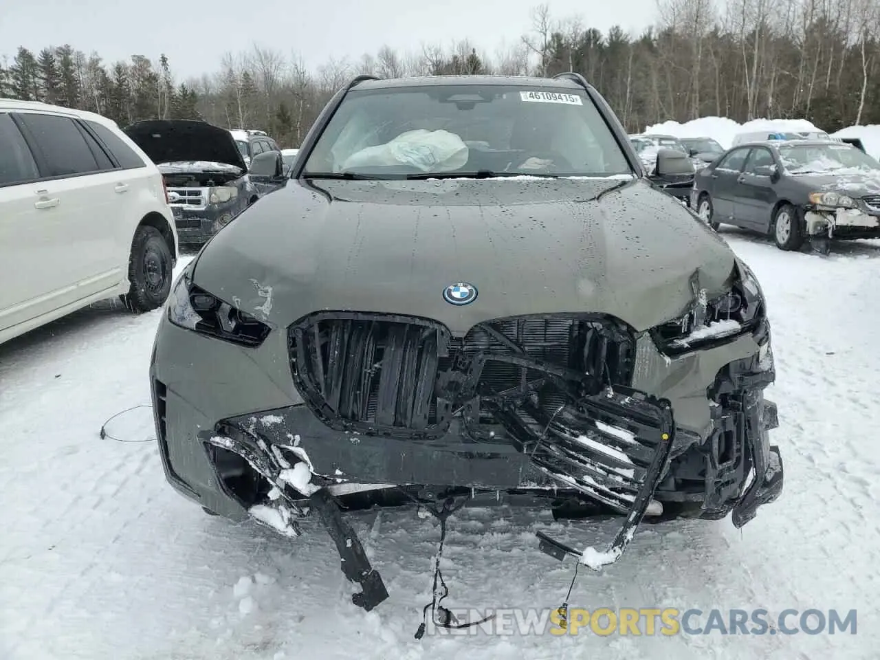 5 Photograph of a damaged car 5UX43EU08R9W07237 BMW X5 2024