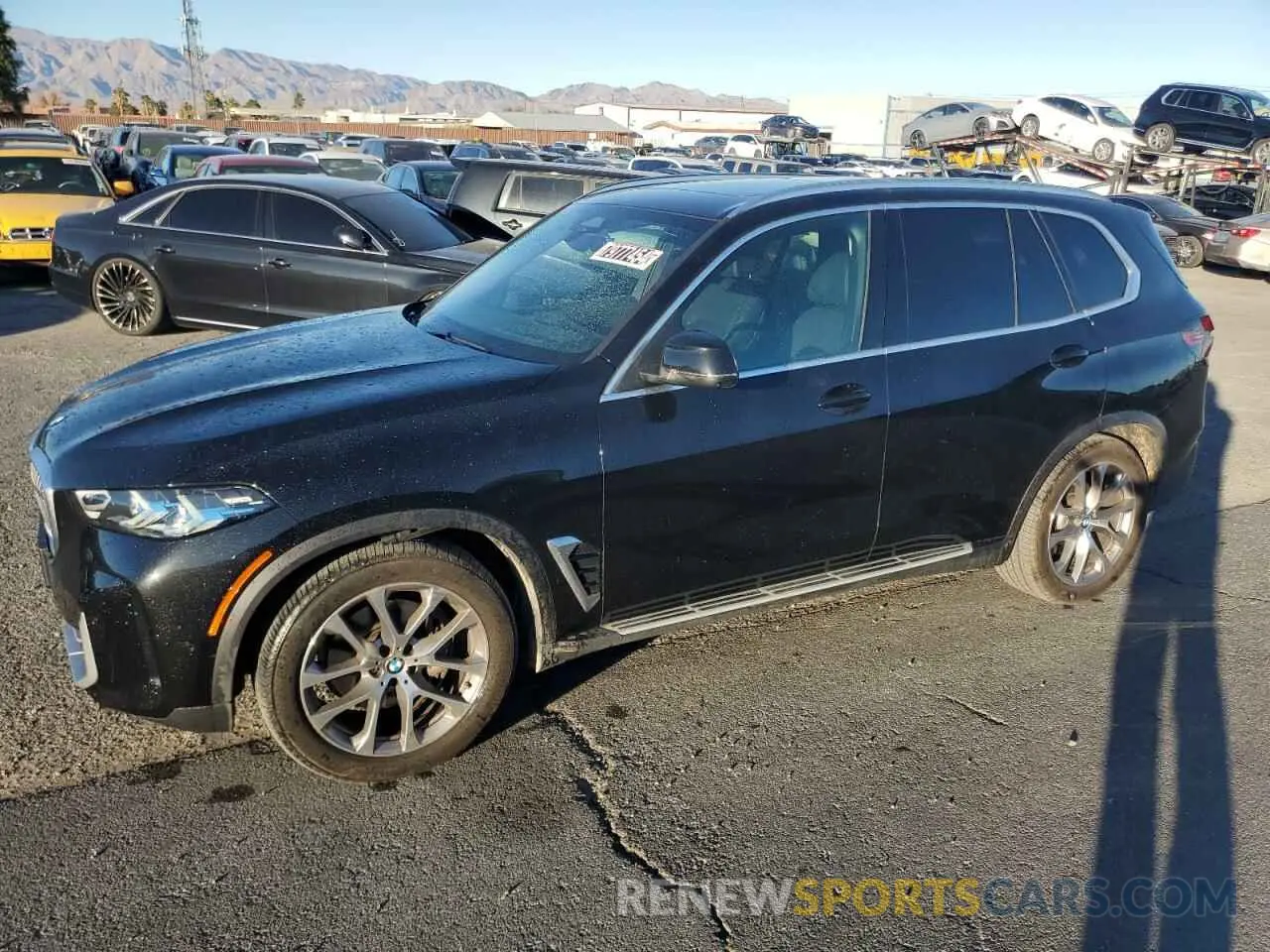 1 Photograph of a damaged car 5UX13EU06S9W29374 BMW X5 2025
