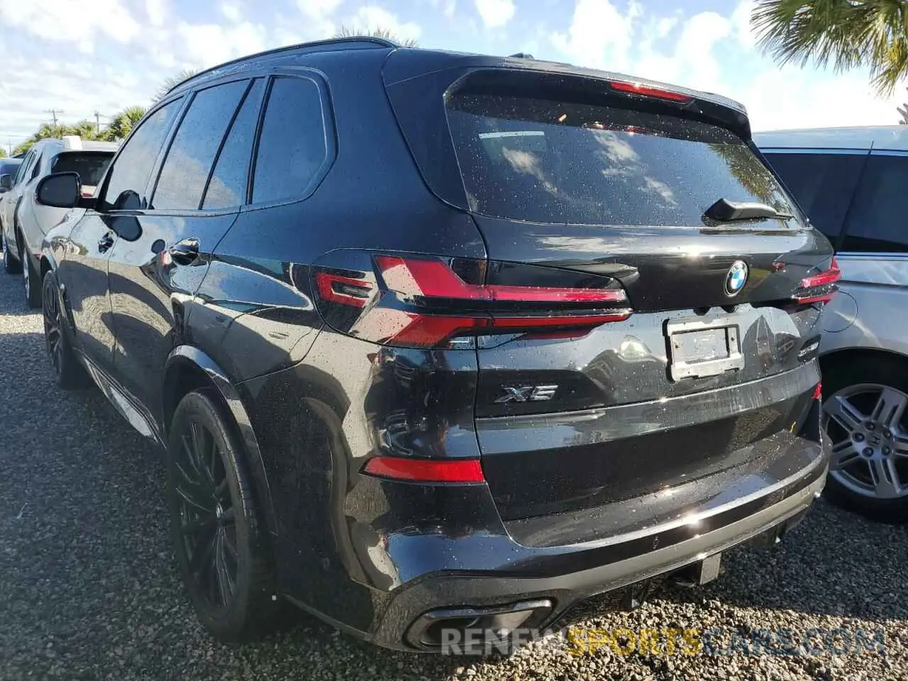2 Photograph of a damaged car 5UX13EU07S9W30890 BMW X5 2025