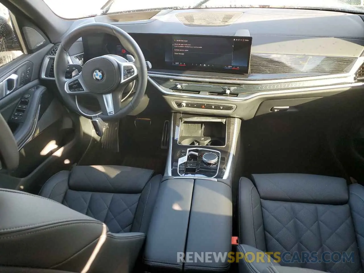 8 Photograph of a damaged car 5UX13EU07S9W30890 BMW X5 2025
