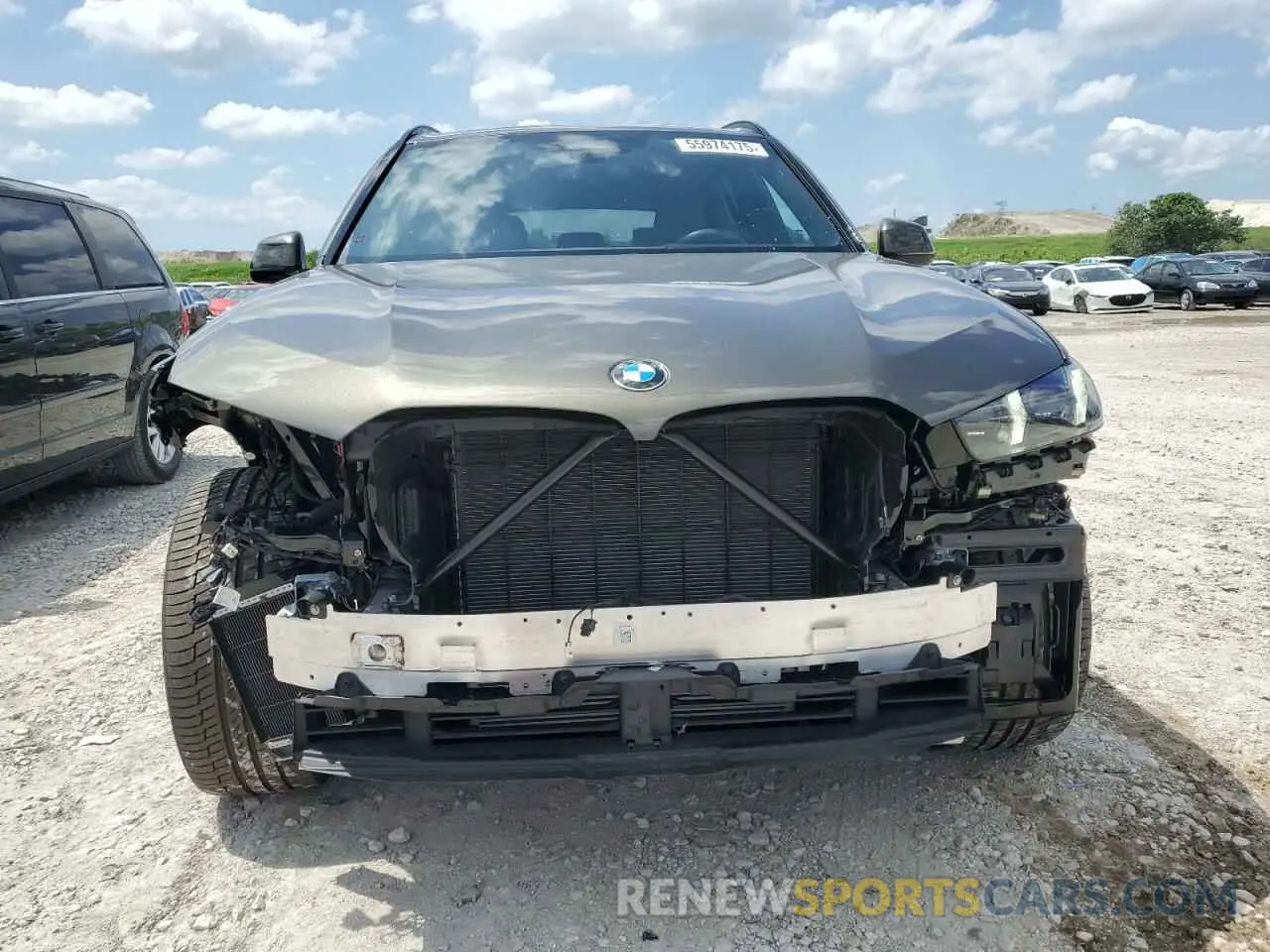 5 Photograph of a damaged car 5UX13EU07S9X93779 BMW X5 2025