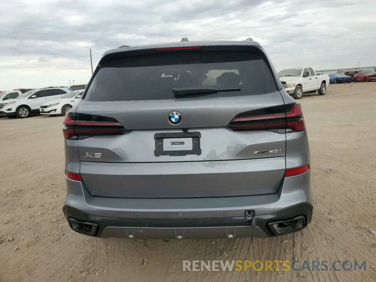6 Photograph of a damaged car 5UX23EU01S9W51240 BMW X5 2025