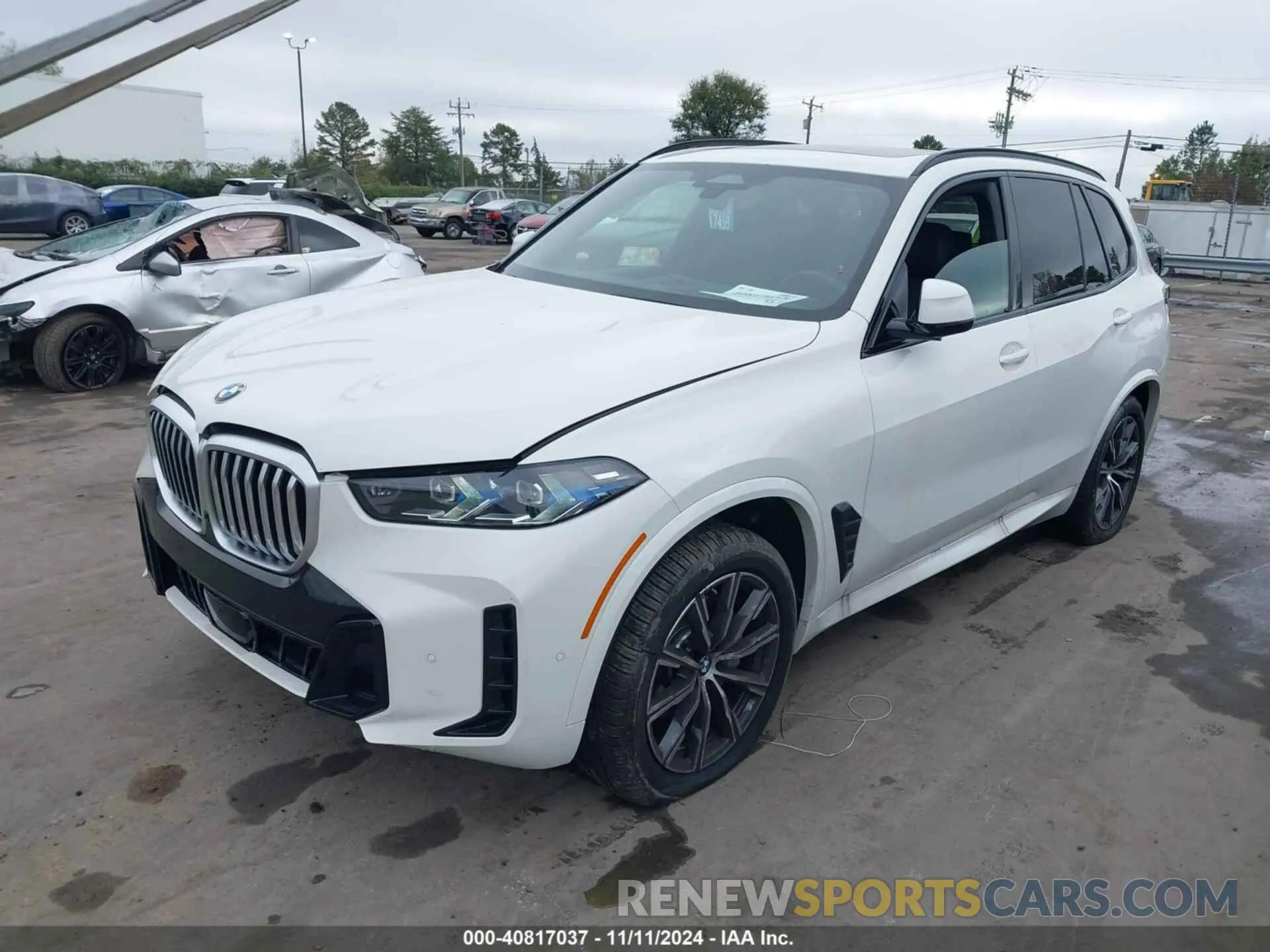 2 Photograph of a damaged car 5UX23EU01S9X79168 BMW X5 2025