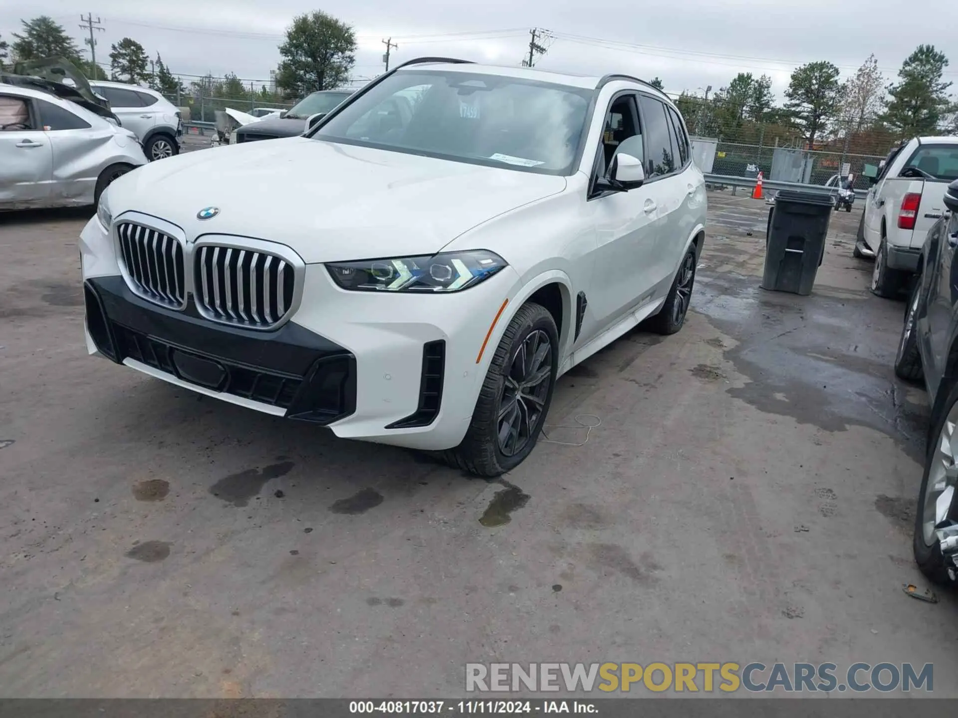 6 Photograph of a damaged car 5UX23EU01S9X79168 BMW X5 2025