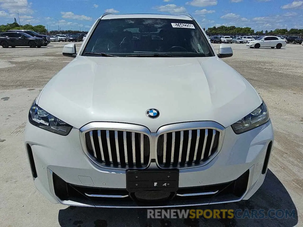 5 Photograph of a damaged car 5UX23EU02S9W33216 BMW X5 2025