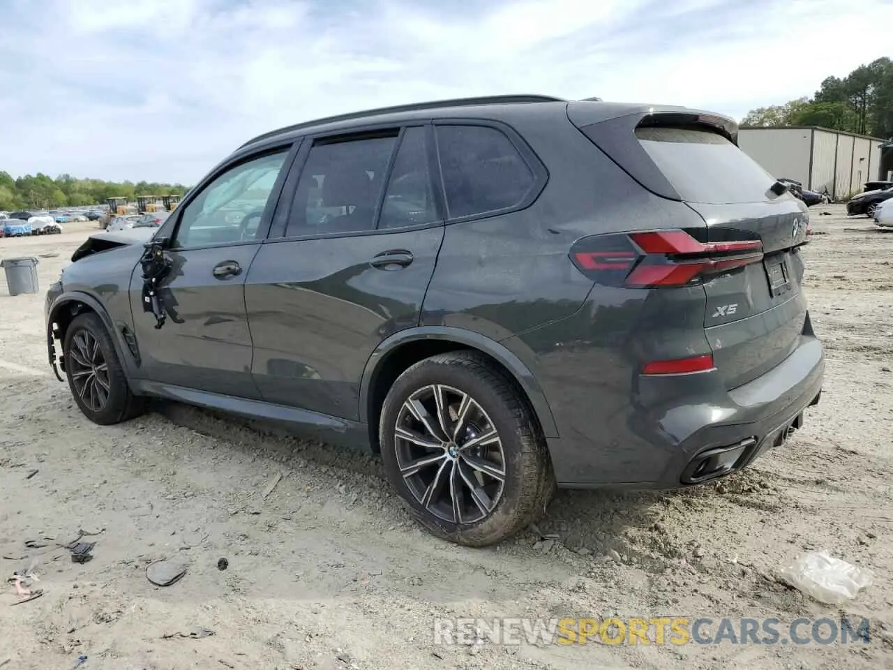 2 Photograph of a damaged car 5UX23EU02S9Y60485 BMW X5 2025