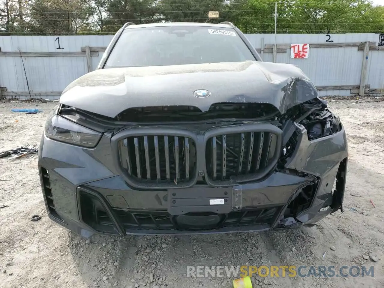 5 Photograph of a damaged car 5UX23EU02S9Y60485 BMW X5 2025