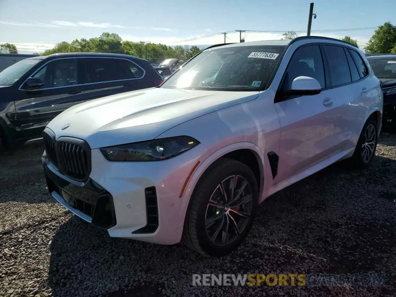 1 Photograph of a damaged car 5UX23EU08S9Z95423 BMW X5 2025
