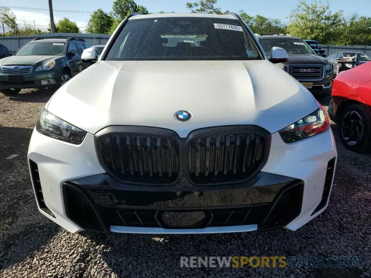 5 Photograph of a damaged car 5UX23EU08S9Z95423 BMW X5 2025