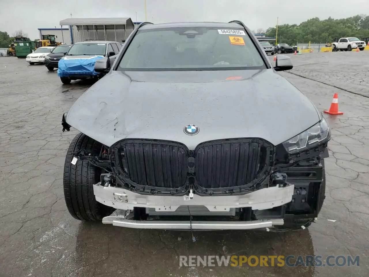 5 Photograph of a damaged car 5UX23EU0XS9Z08086 BMW X5 2025