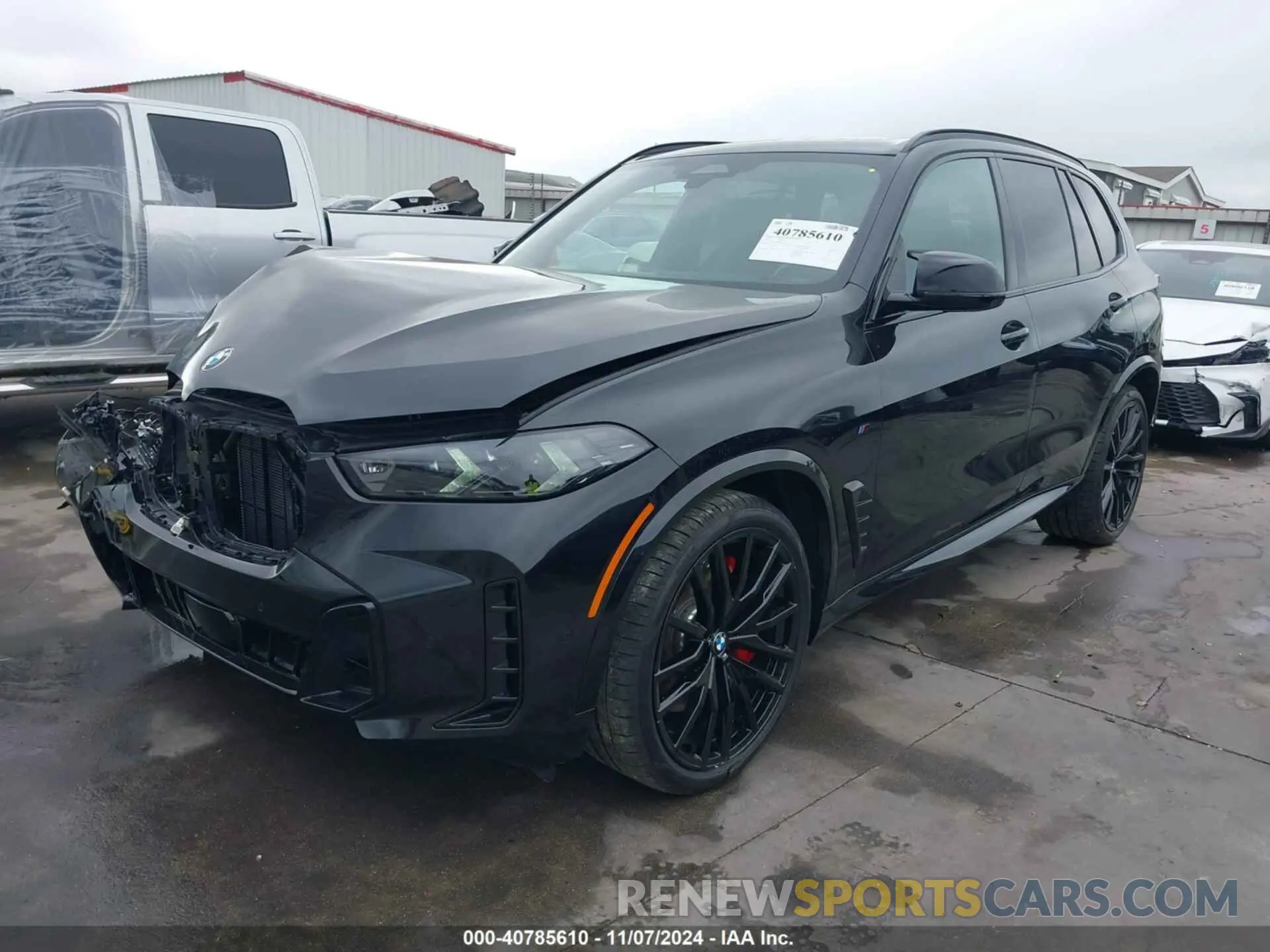 2 Photograph of a damaged car 5UX33EU06S9X63942 BMW X5 2025