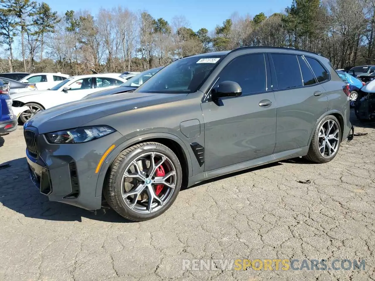 1 Photograph of a damaged car 5UX43EU0XS9Y41739 BMW X5 2025