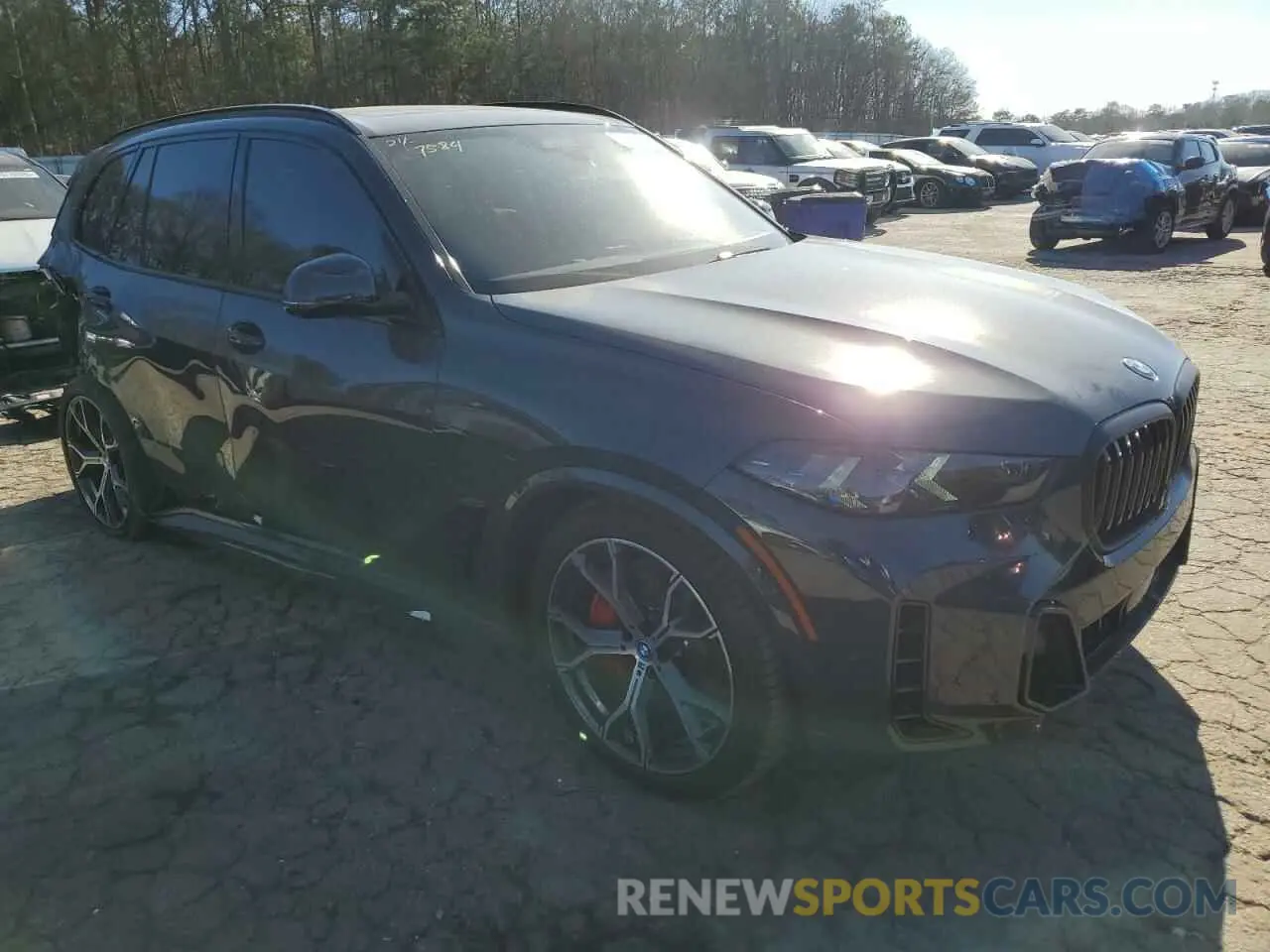 4 Photograph of a damaged car 5UX43EU0XS9Y41739 BMW X5 2025