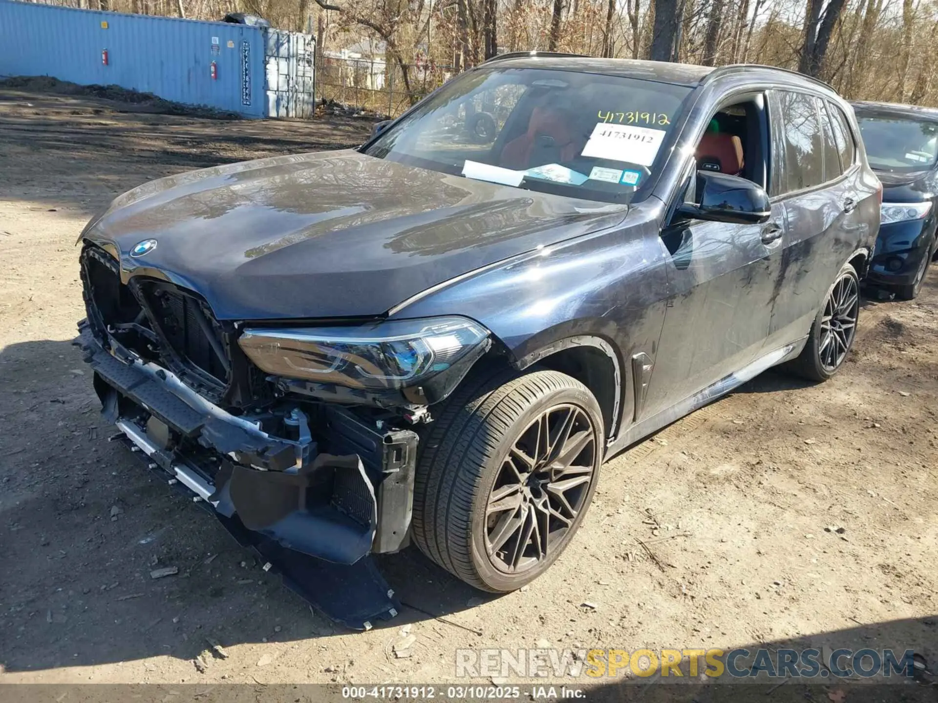 2 Photograph of a damaged car 5YMJU0C00N9J23747 BMW X5 M 2022