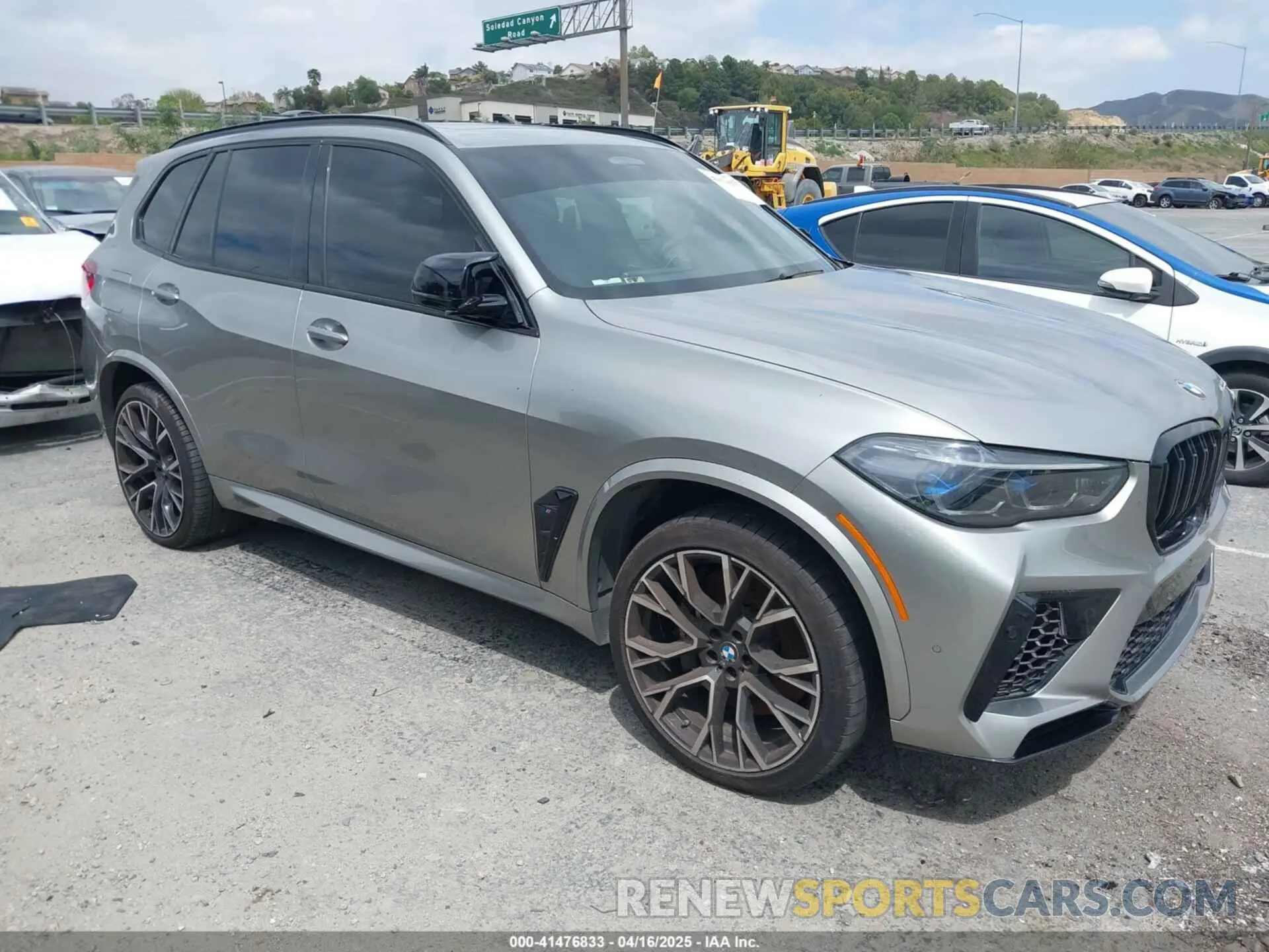 1 Photograph of a damaged car 5YMJU0C00N9M59253 BMW X5 M 2022