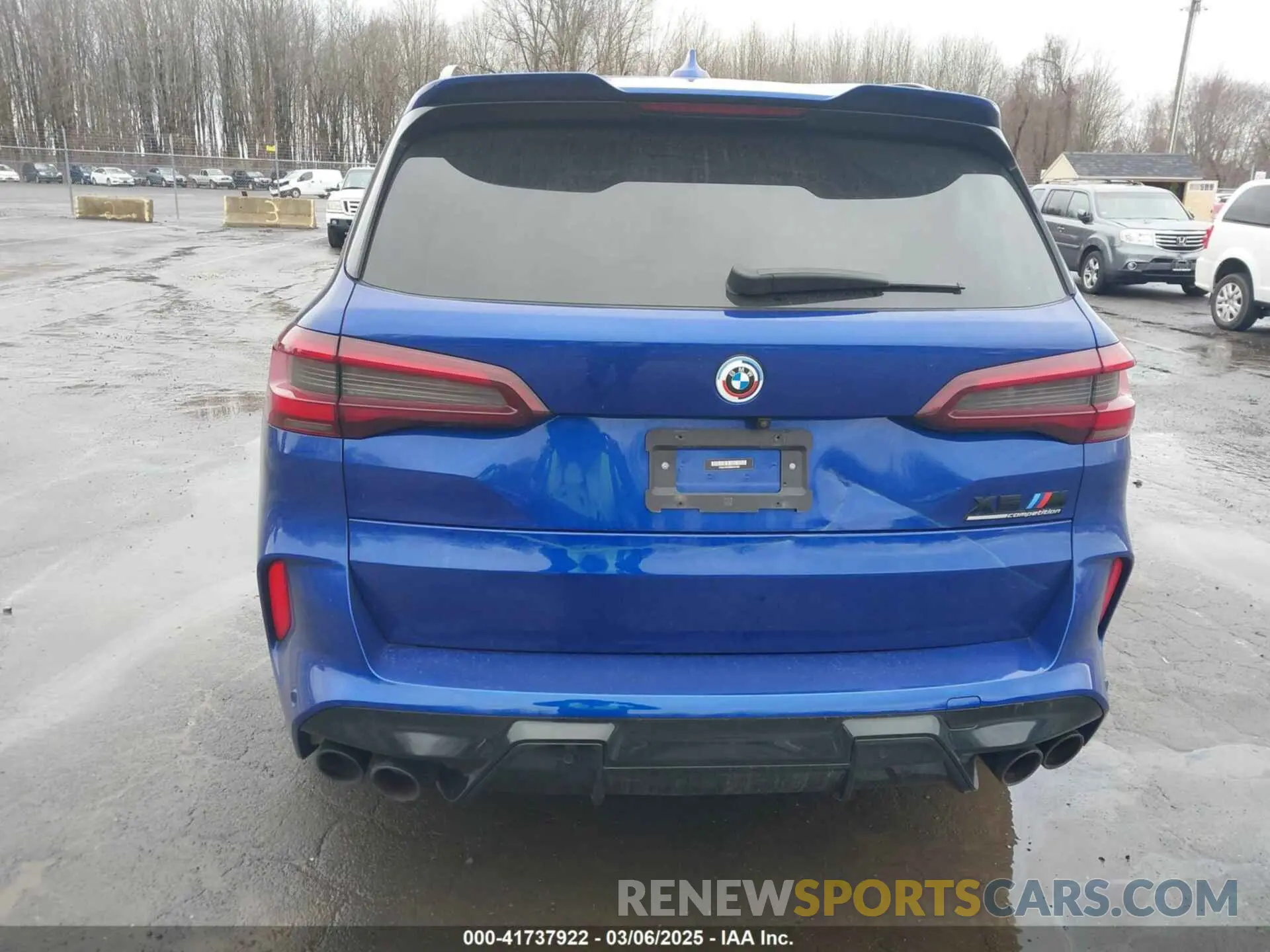 6 Photograph of a damaged car 5YMJU0C03N9M51891 BMW X5 M 2022