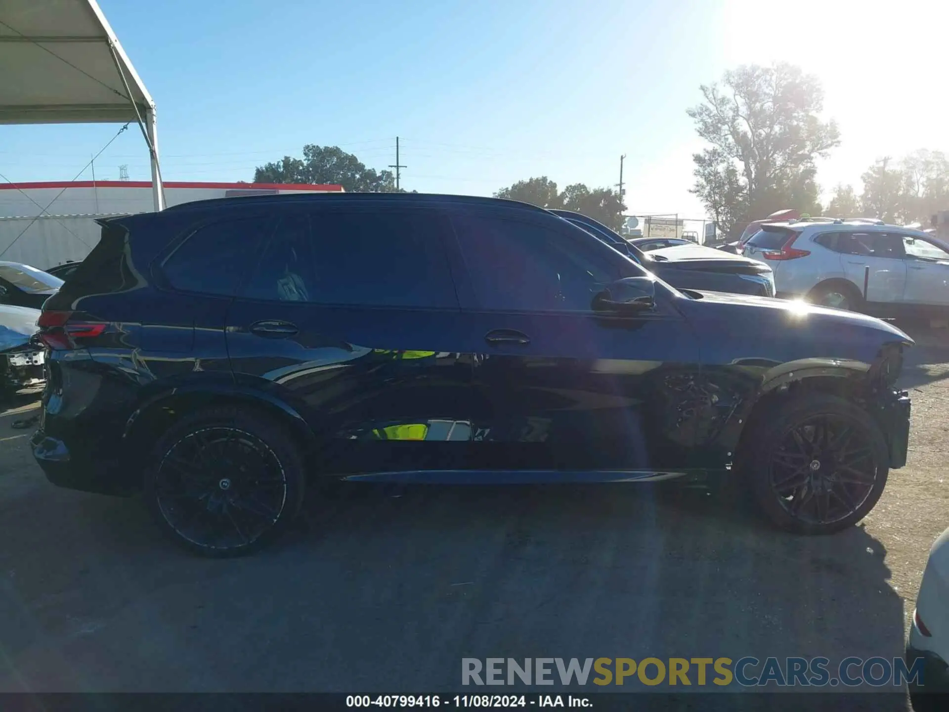 14 Photograph of a damaged car 5YM13ET08R9U02384 BMW X5 M 2024