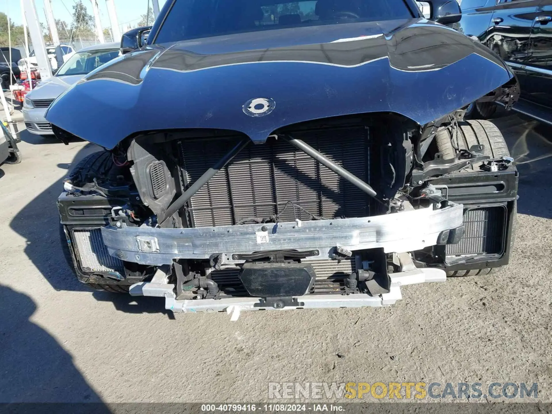 6 Photograph of a damaged car 5YM13ET08R9U02384 BMW X5 M 2024