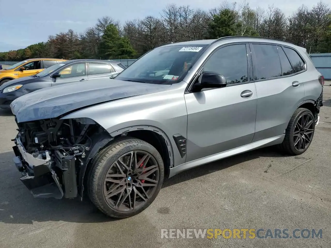 1 Photograph of a damaged car 5YM13ET03R9U19397 BMW X5 M COMPE 2024