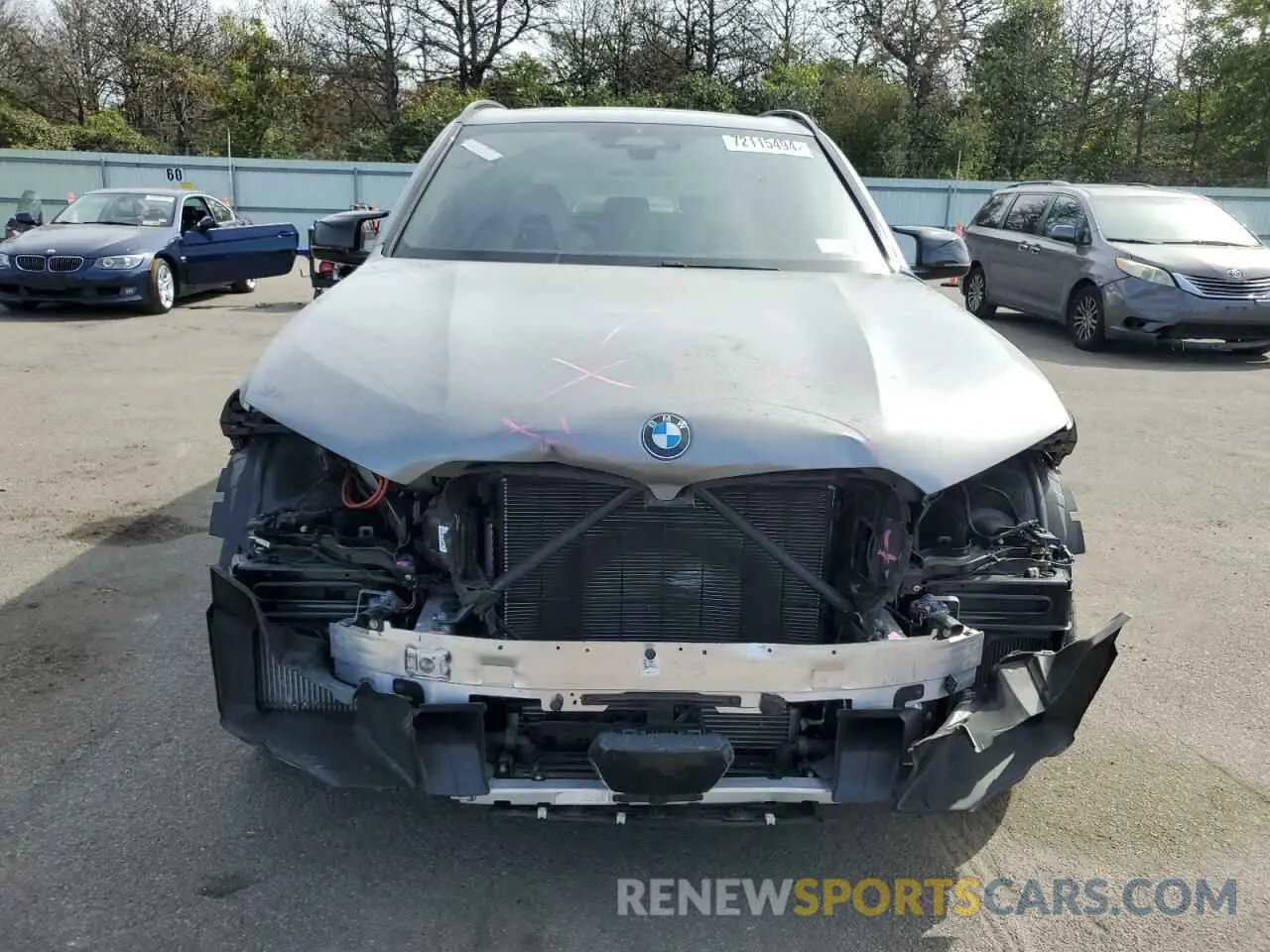 5 Photograph of a damaged car 5YM13ET03R9U19397 BMW X5 M COMPE 2024
