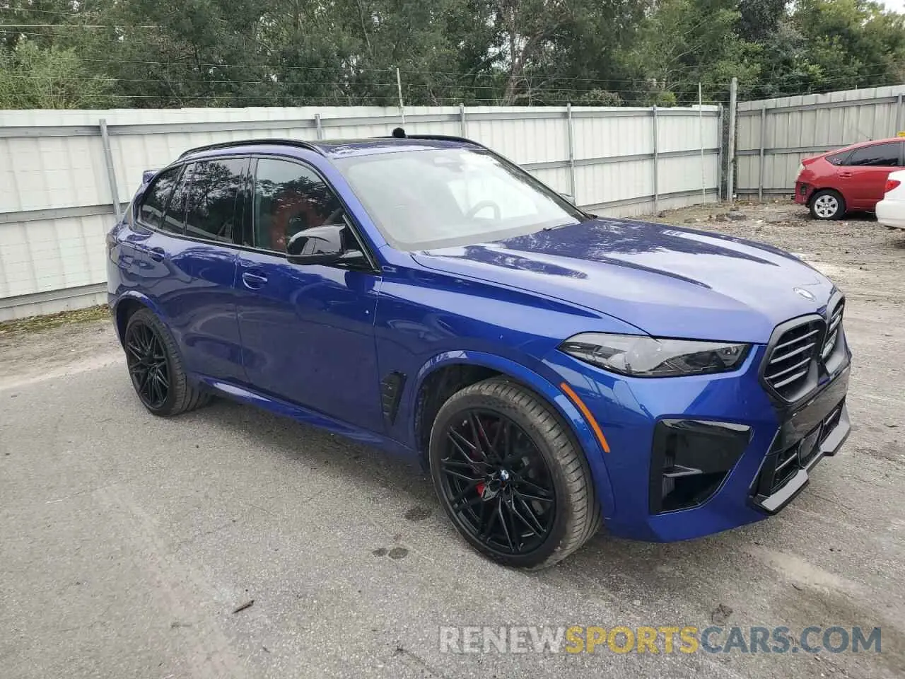 4 Photograph of a damaged car 5YM13ET09S9X53469 BMW X5 M COMPE 2025
