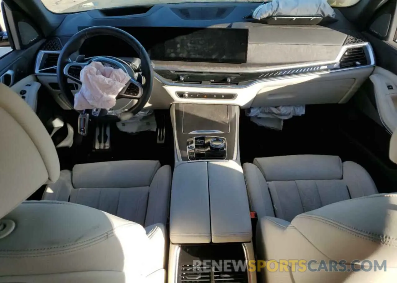 8 Photograph of a damaged car 5UX33EU02R9U42880 BMW X5 M60I 2024