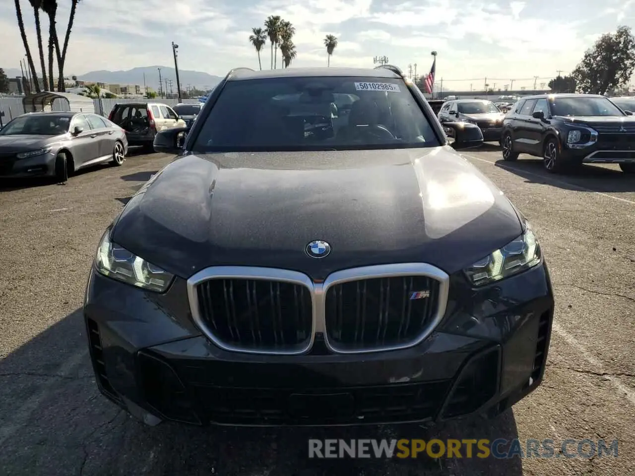 5 Photograph of a damaged car 5UX33EU07R9T15106 BMW X5 M60I 2024