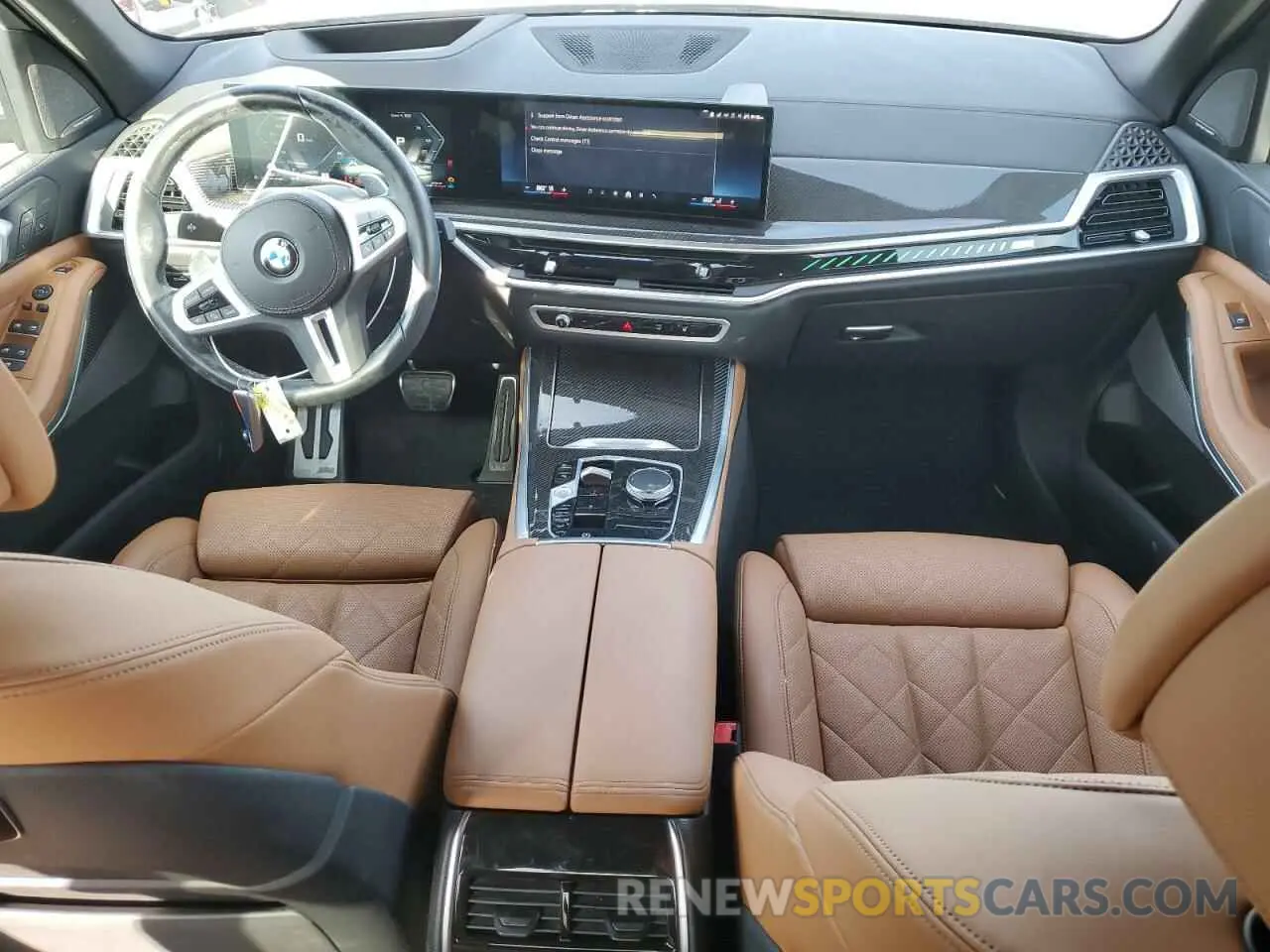 8 Photograph of a damaged car 5UX33EU07R9T15106 BMW X5 M60I 2024