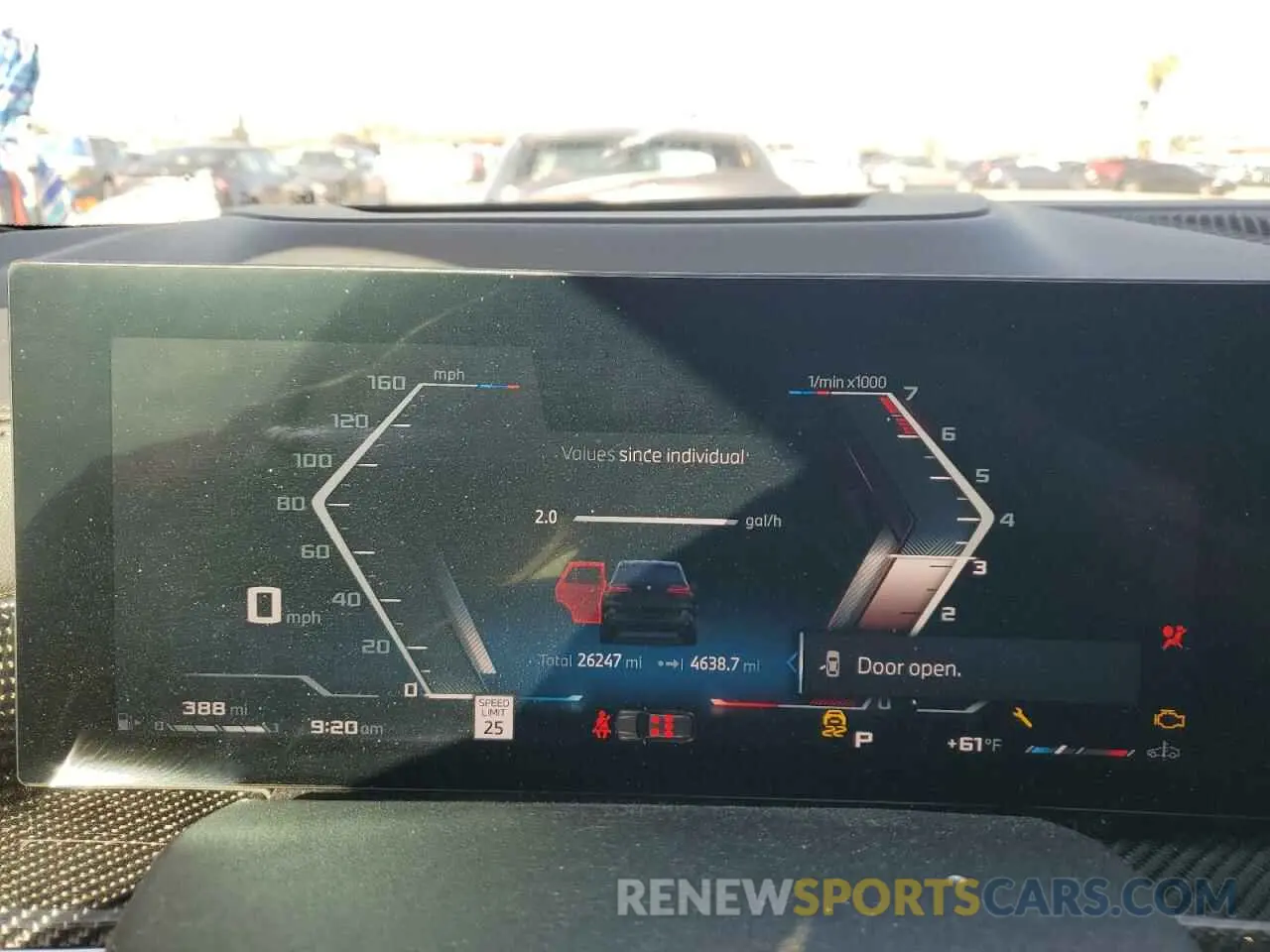 9 Photograph of a damaged car 5UX33EU07R9T15106 BMW X5 M60I 2024