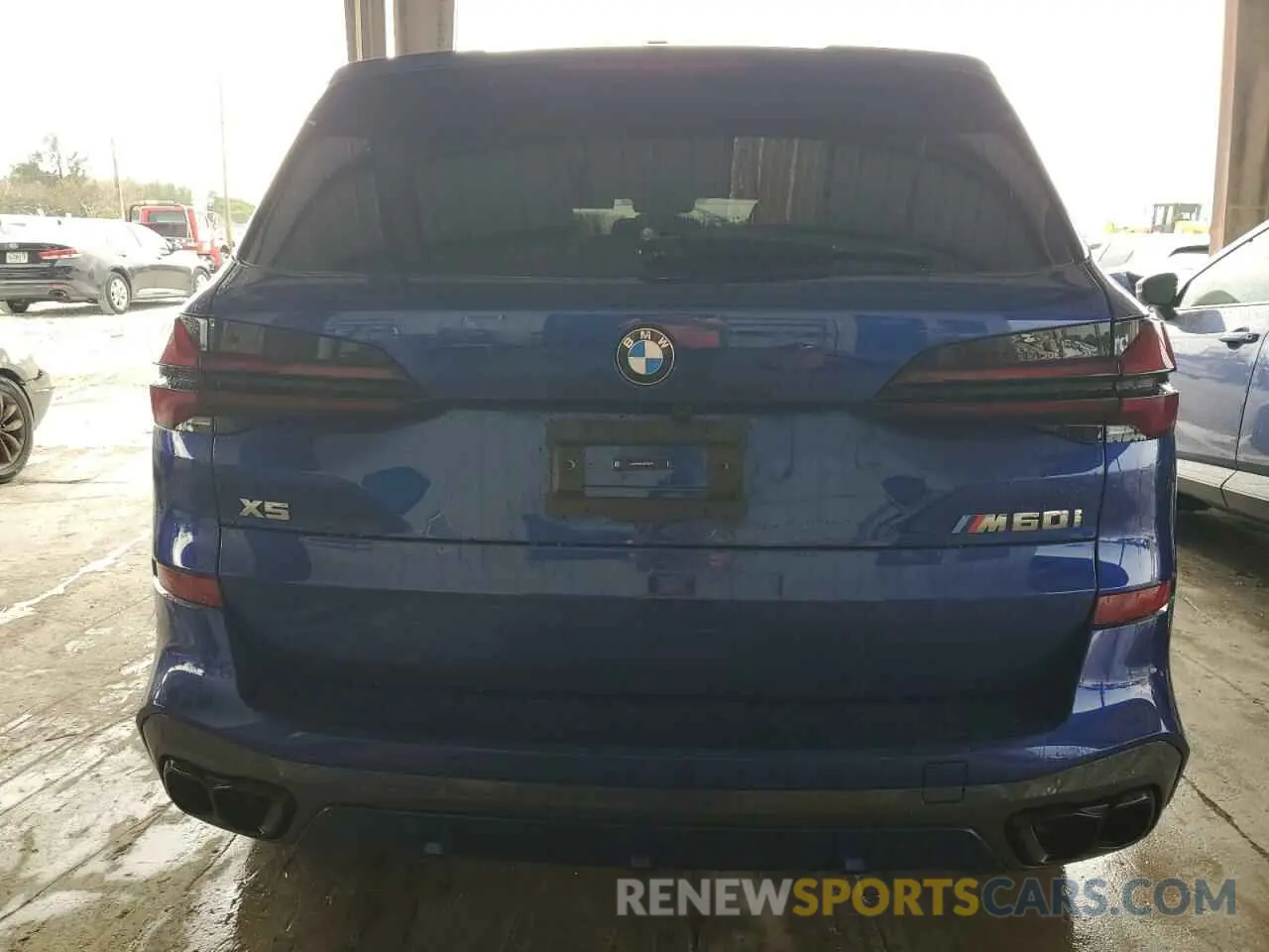 6 Photograph of a damaged car 5UX33EU09R9T85271 BMW X5 M60I 2024