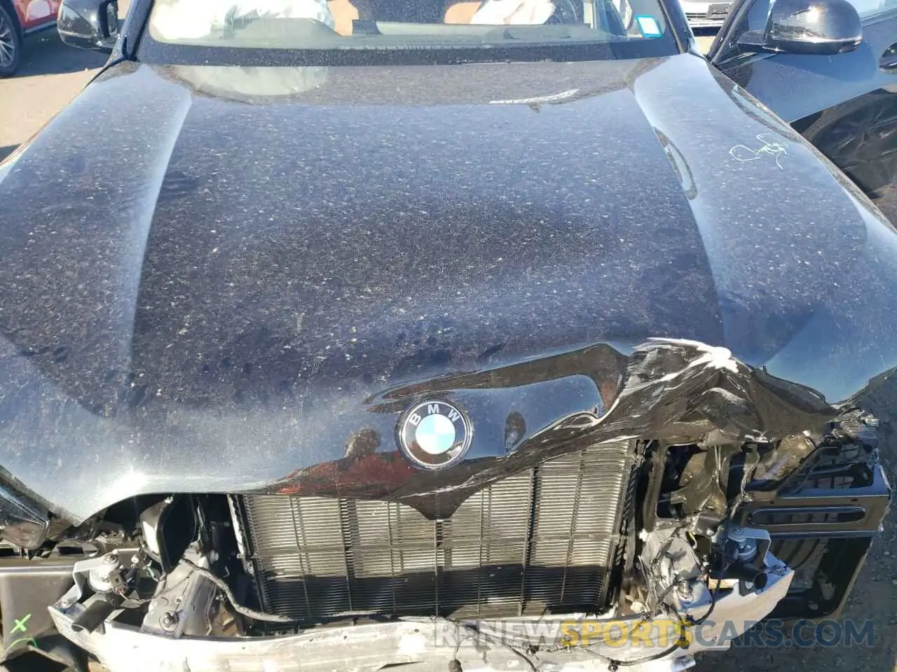12 Photograph of a damaged car 5UX33EU01S9X45834 BMW X5 M60I 2025