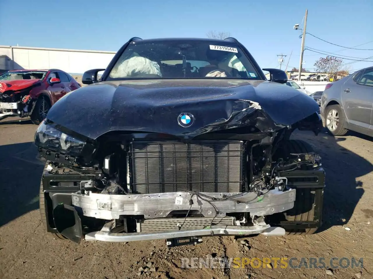 5 Photograph of a damaged car 5UX33EU01S9X45834 BMW X5 M60I 2025