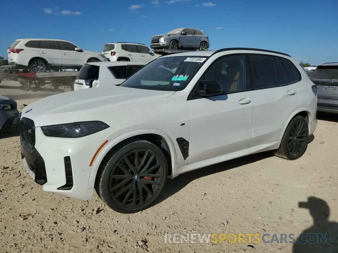 1 Photograph of a damaged car 5UX33EU02S9W41689 BMW X5 M60I 2025