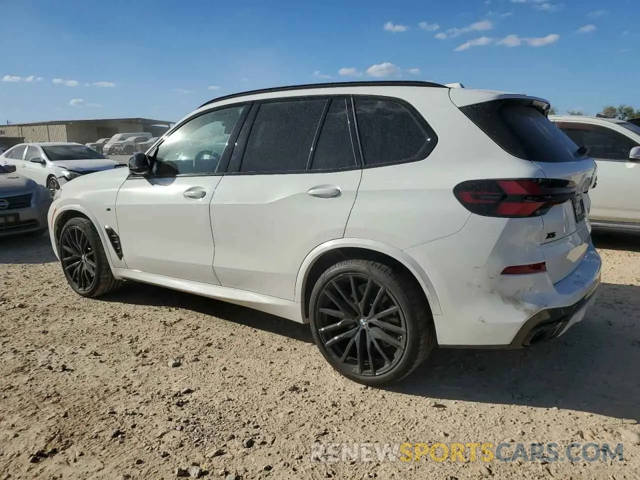 2 Photograph of a damaged car 5UX33EU02S9W41689 BMW X5 M60I 2025